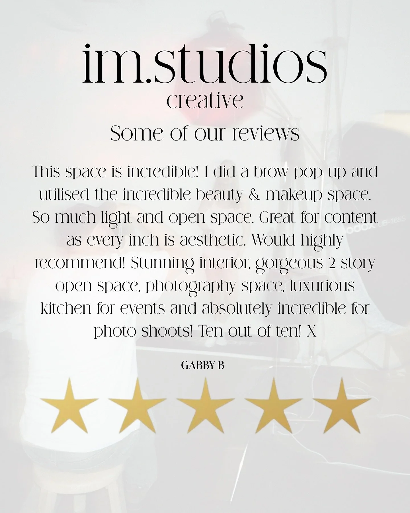 Nothing speaks louder than the experiences and reviews from our clients. We&rsquo;re grateful for the trust that has gone into every project created at im.Studios Creative.
