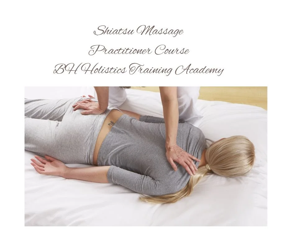 Shiatsu massage practitioner