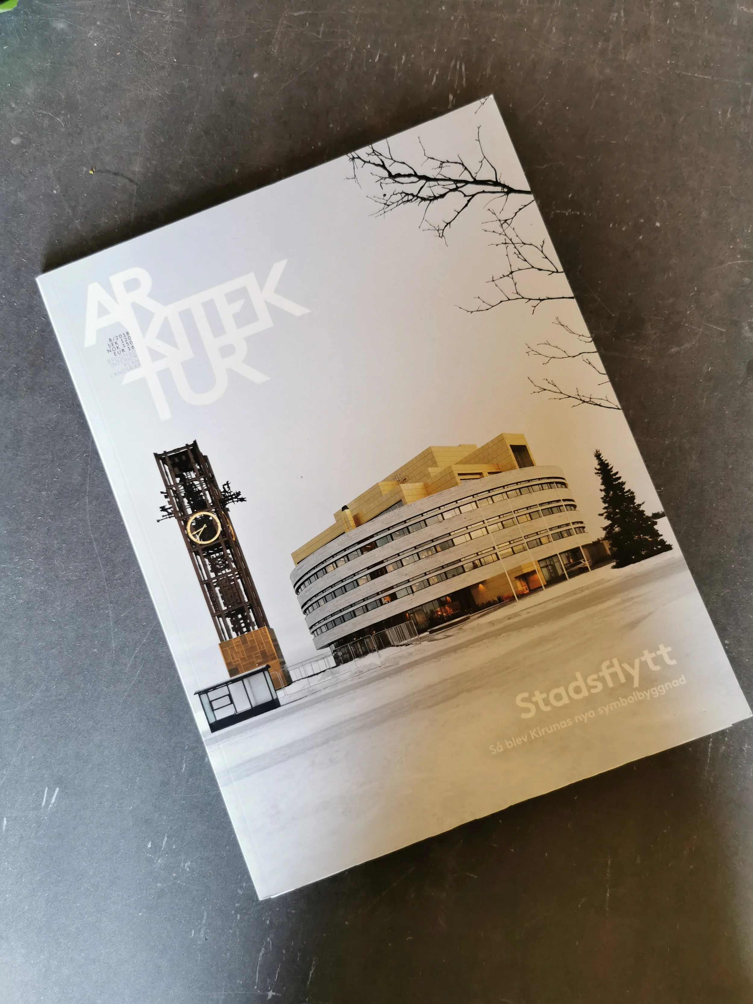 Stadsflytt - så blev Kirunas nya symbolbyggnad. Tidskriften Arkitektur