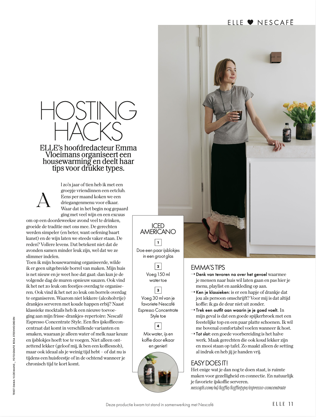 Print branded content article