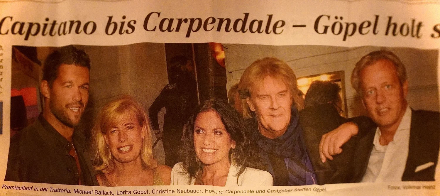 Howard Carpendale in der Trattoria N°1
