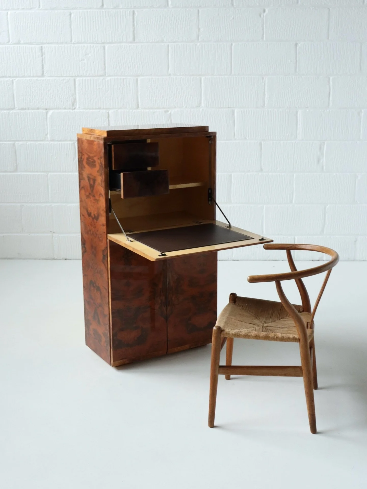 Burl Wood Secretary Cabinet

DM for price, dimensions, and more details.