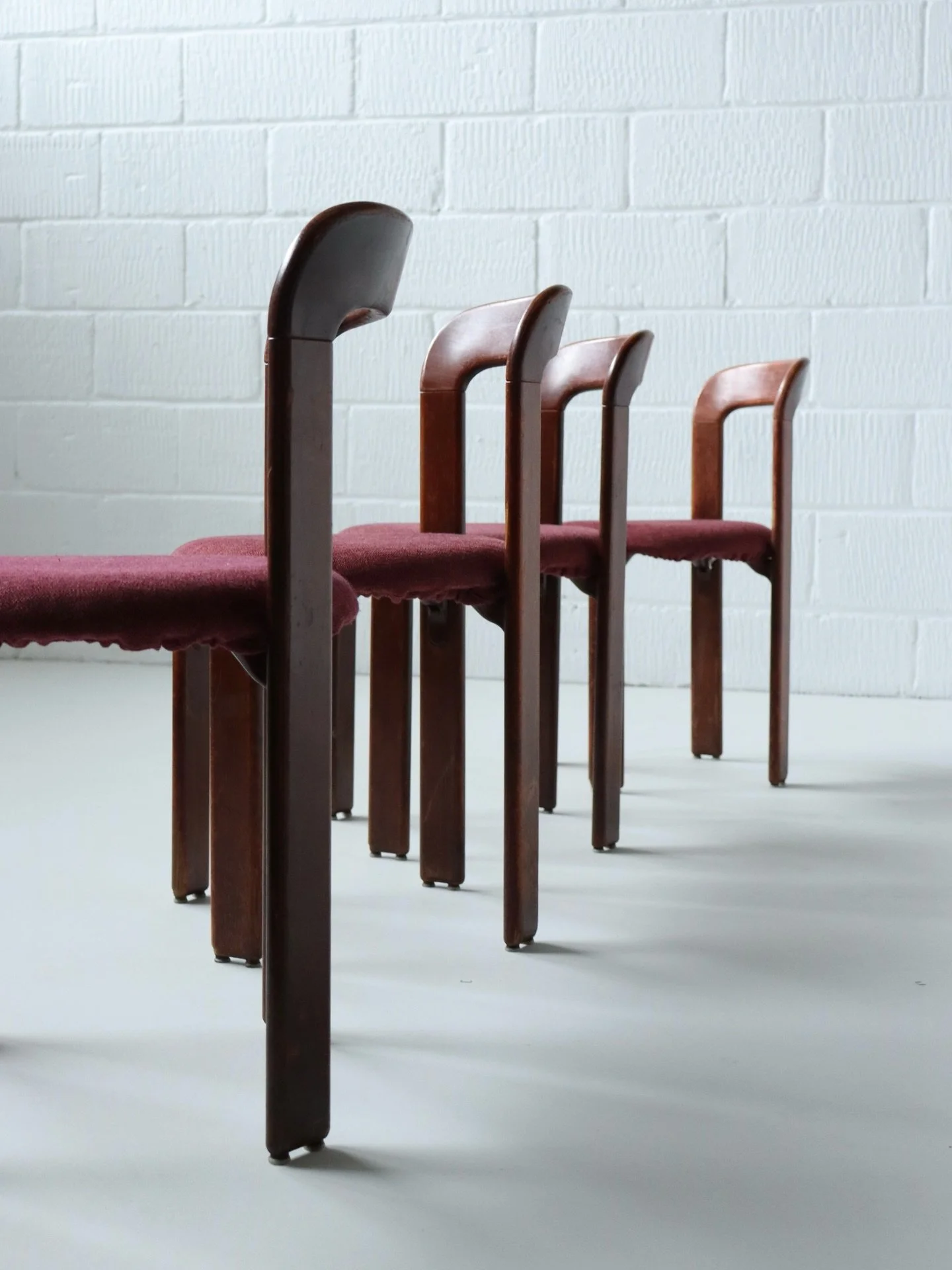 Sold &mdash; Set of 4 Rey chairs by Bruno Rey for Dietiker 

DM for price and more information!