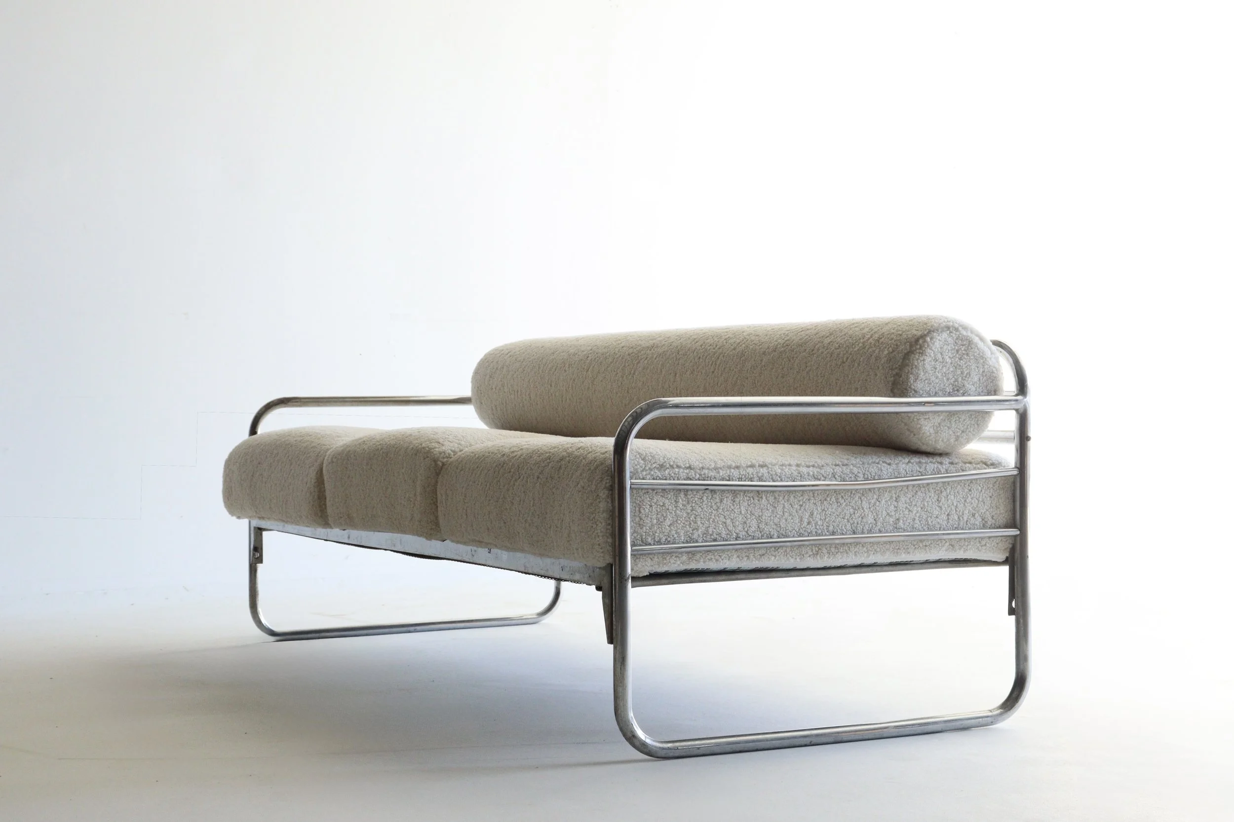 Vintage Bauhaus-Style Sofa — circa 1930s