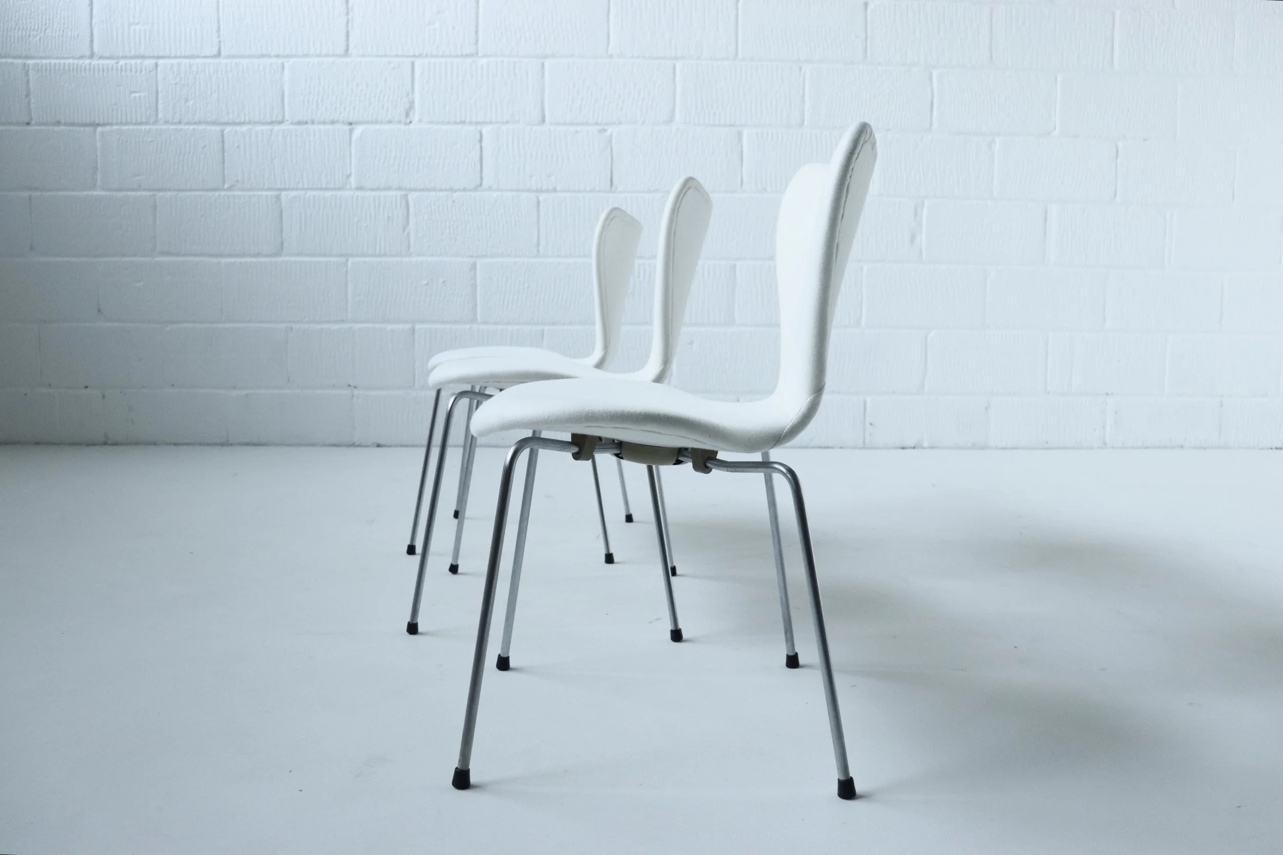 Set of 6 Arne Jacobsen Chairs for Fritz Hansen – 1970s