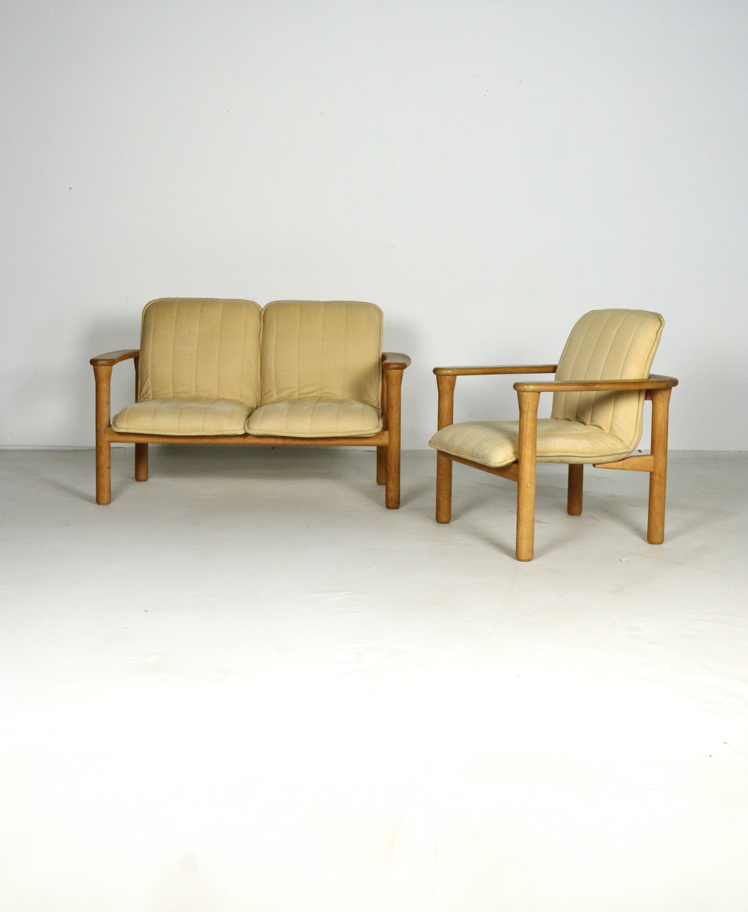 Vintage Scandinavian Lounge Set, 1970s