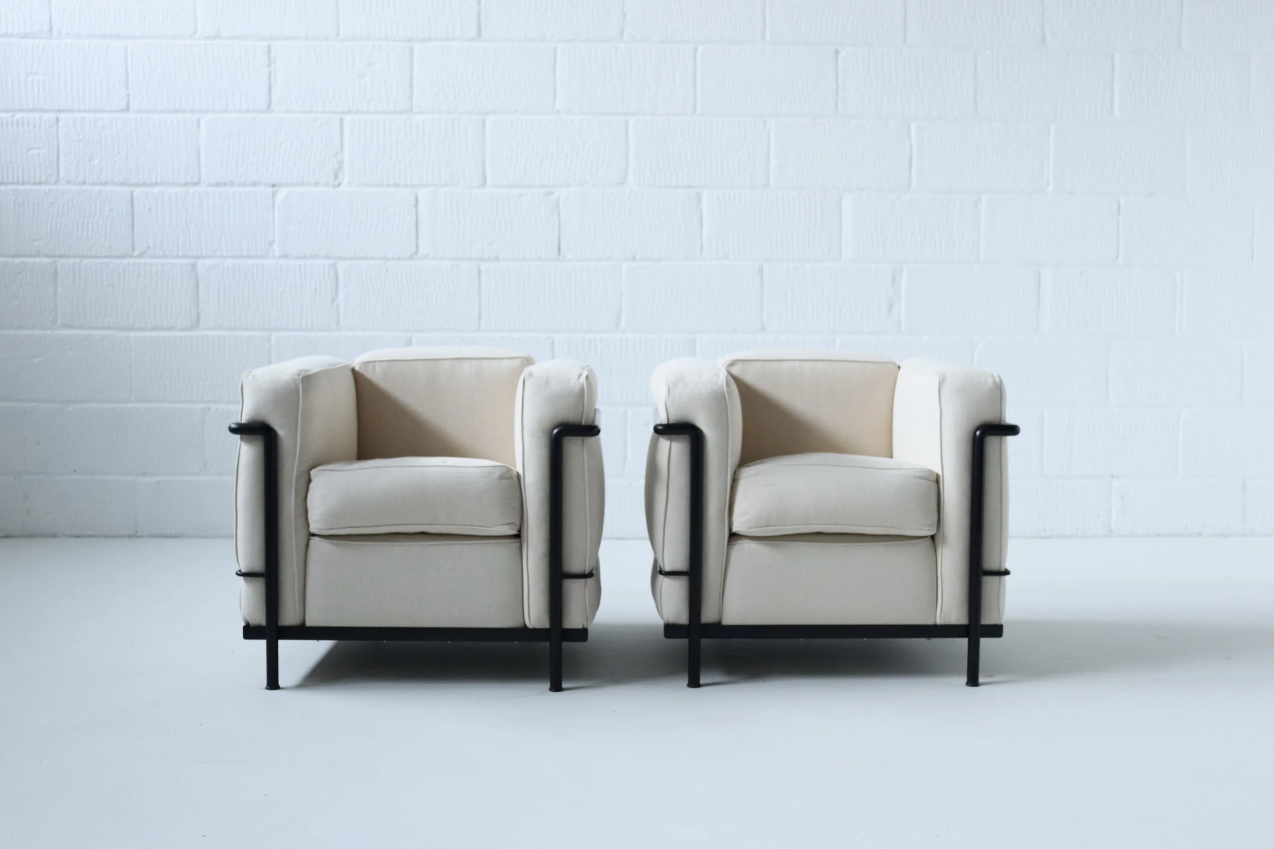 LC2 Armchairs by Cassina
