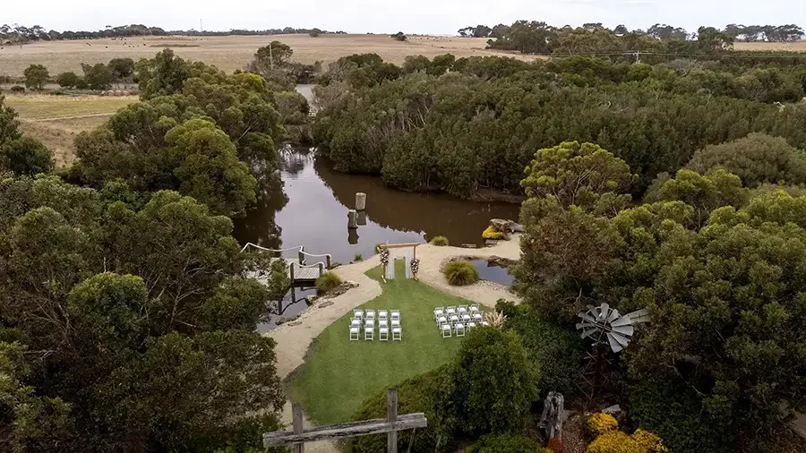 The Billabong - Outdoor Wedding Ceremony Space Phillip Island