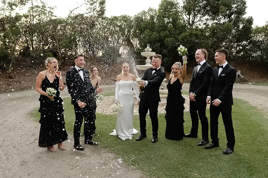 wedding venue with fountain gippsland victoria