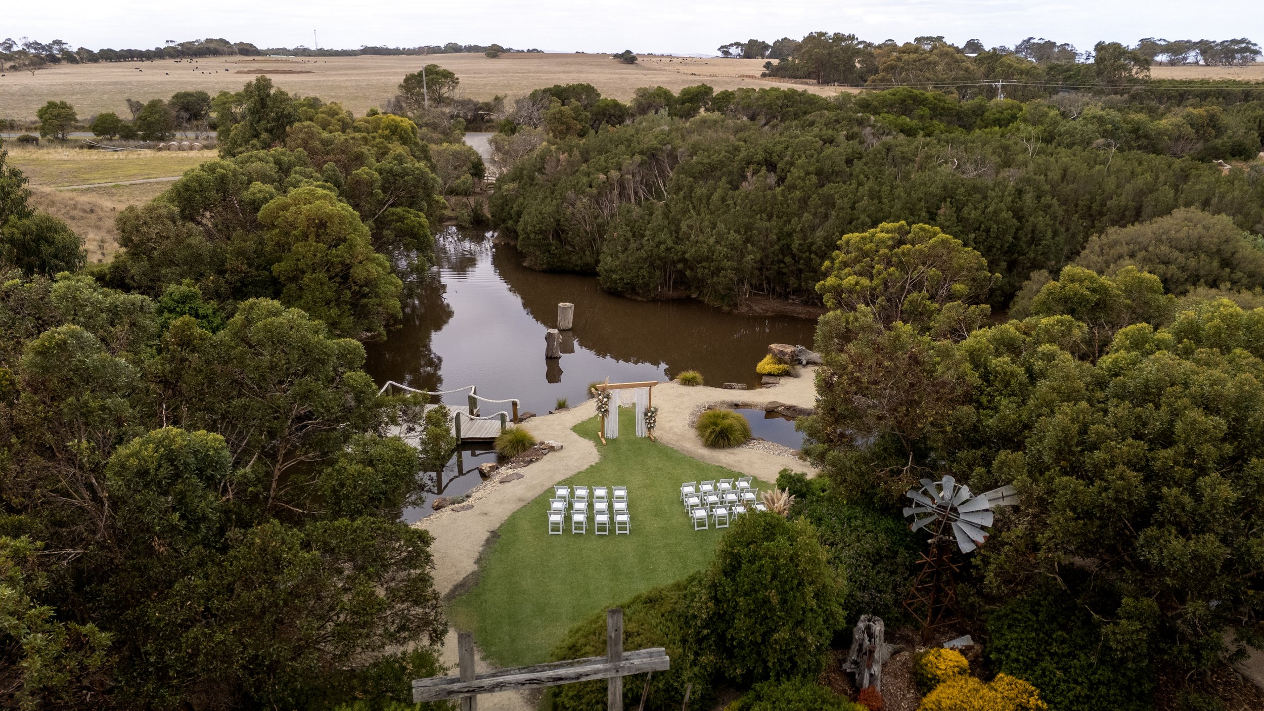 The Billabong - Outdoor Wedding Ceremony Space Phillip Island