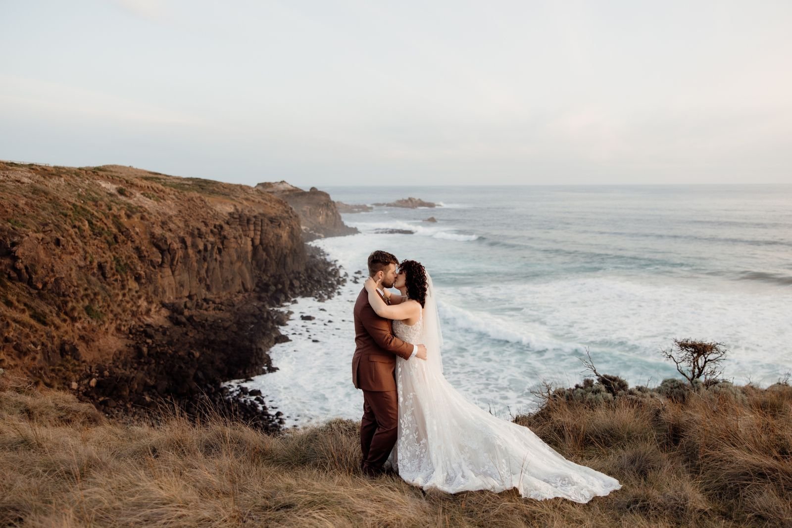 dramatic clifftop scenery near The Shearing Shed Phillip Island
