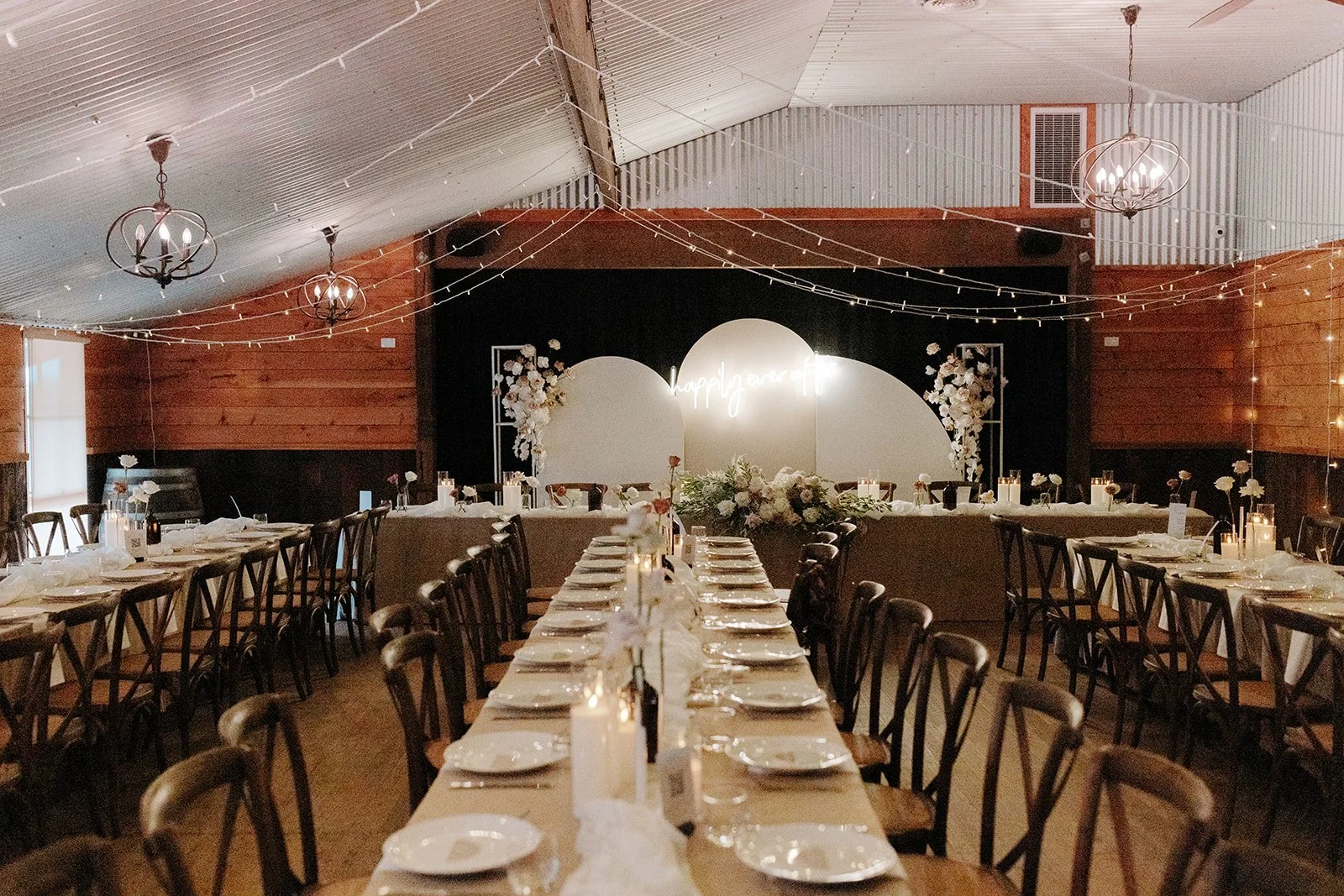 Inside our destination wedding venue on Phillip Island