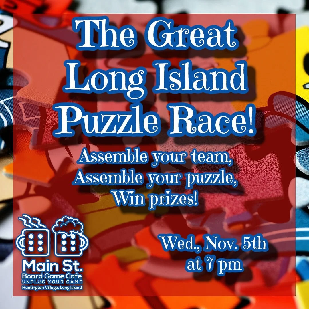 LIMITED ENTRY STILL AVAILABLE! Link in bio for details!

#mainstboardgamecafe #flgs #Unplugyourgame #screenfreekids #familyfun #nassaucounty #suffolkcounty #boardgames #huntington #huntingtonny #huntingtonvillage #longislandfun #longisland #smallbusi