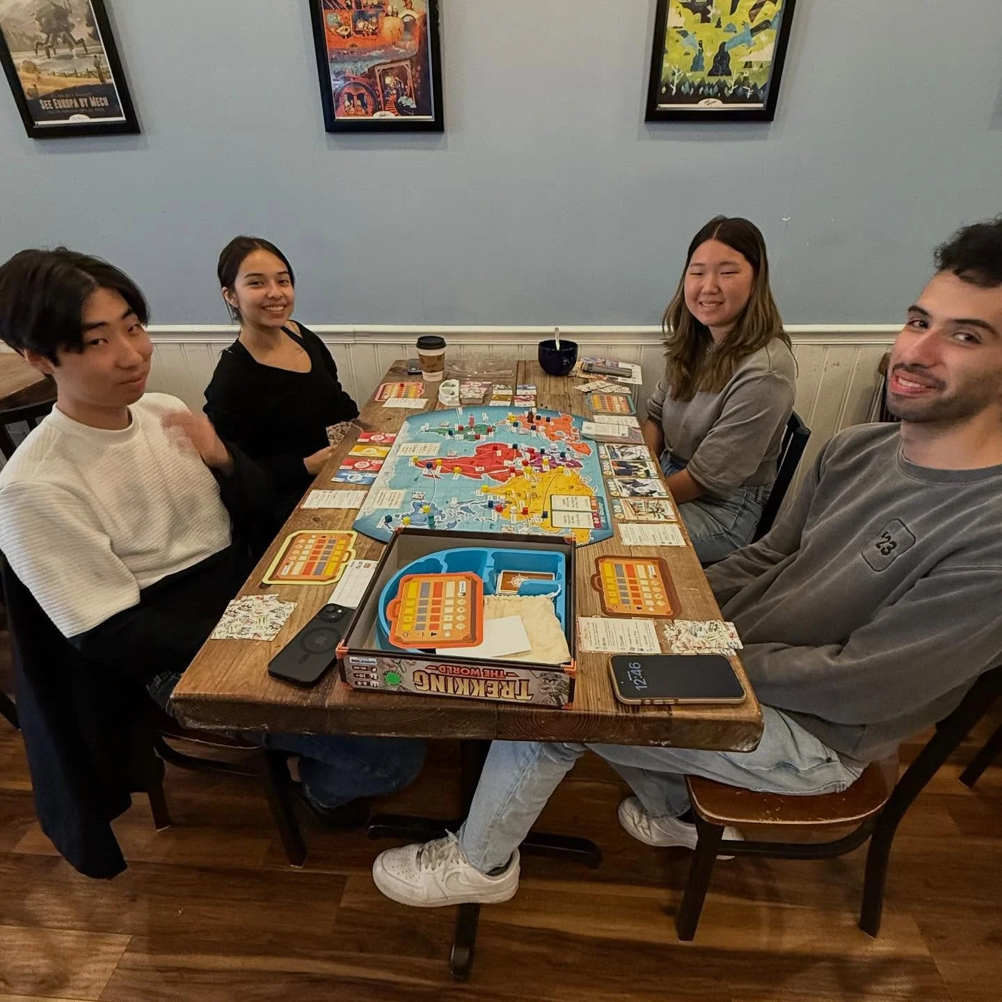 Trekking the World on a Saturday afternoon!

#mainstboardgamecafe #flgs #Unplugyourgame #screenfreekids #familyfun #nassaucounty #suffolkcounty #boardgames #huntington #huntingtonny #huntingtonvillage #longislandfun #longisland #smallbusiness #findyo