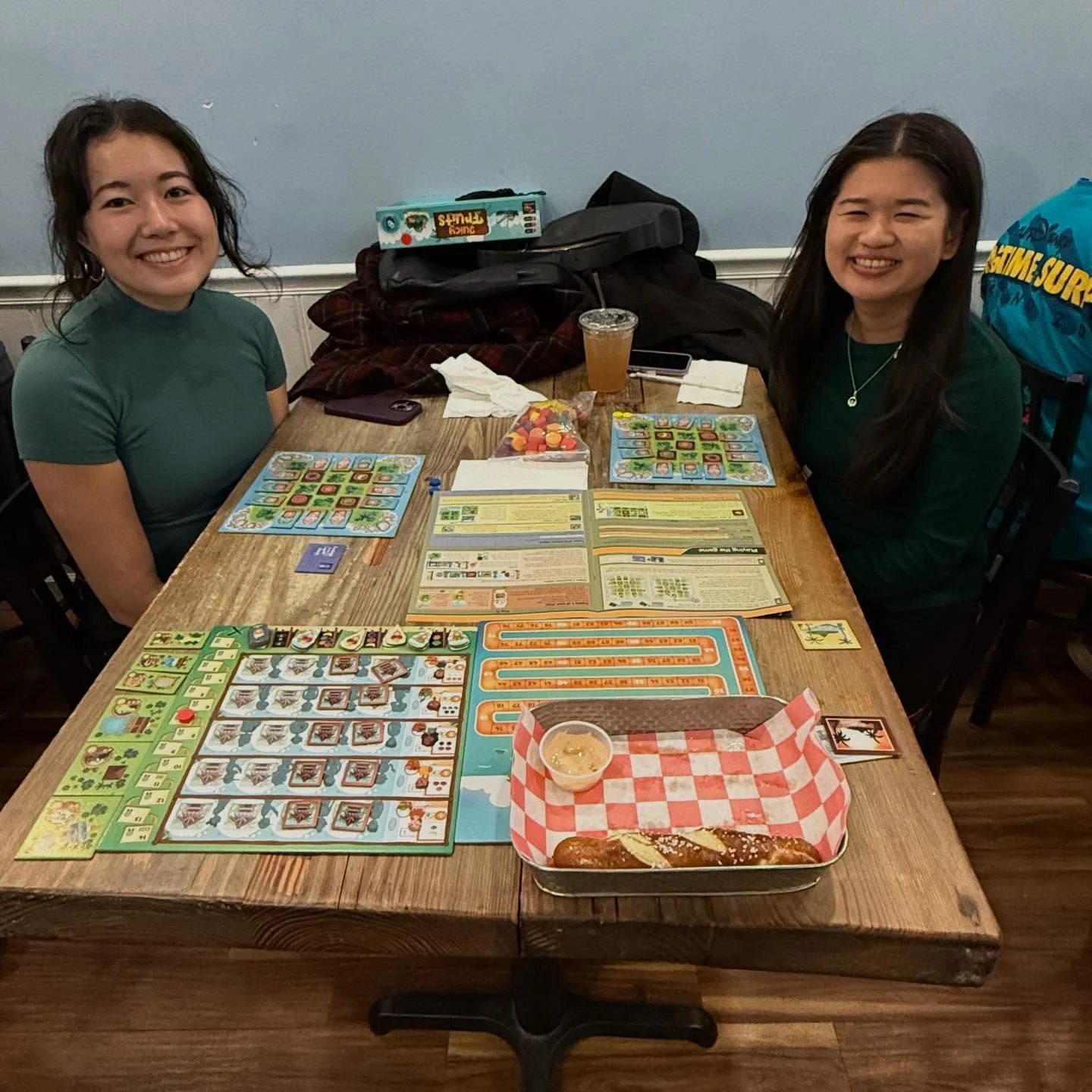 Pretzels, board games and great days!

#mainstboardgamecafe #flgs #Unplugyourgame #screenfreekids #familyfun nassaucounty suffolkcounty boardgames huntington huntingtonny huntingtonvillage longislandfun longisland smallbusiness findyourcrowd shopsmal