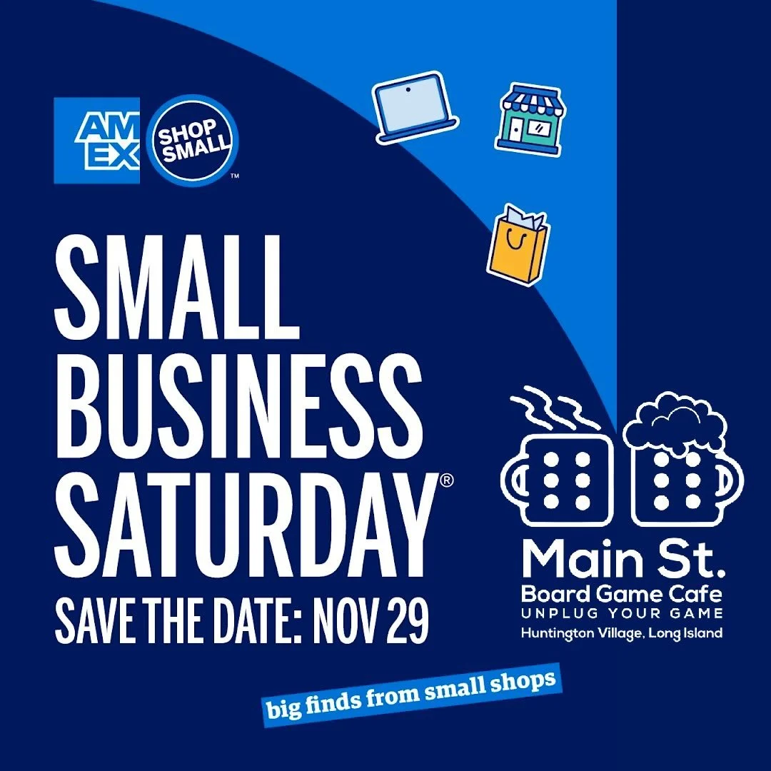 Small Business Saturday is here! Be sure to Shop Small today!

#shopsmall #smallbusinesssaturday #flgs #boardgames #magicthegathering