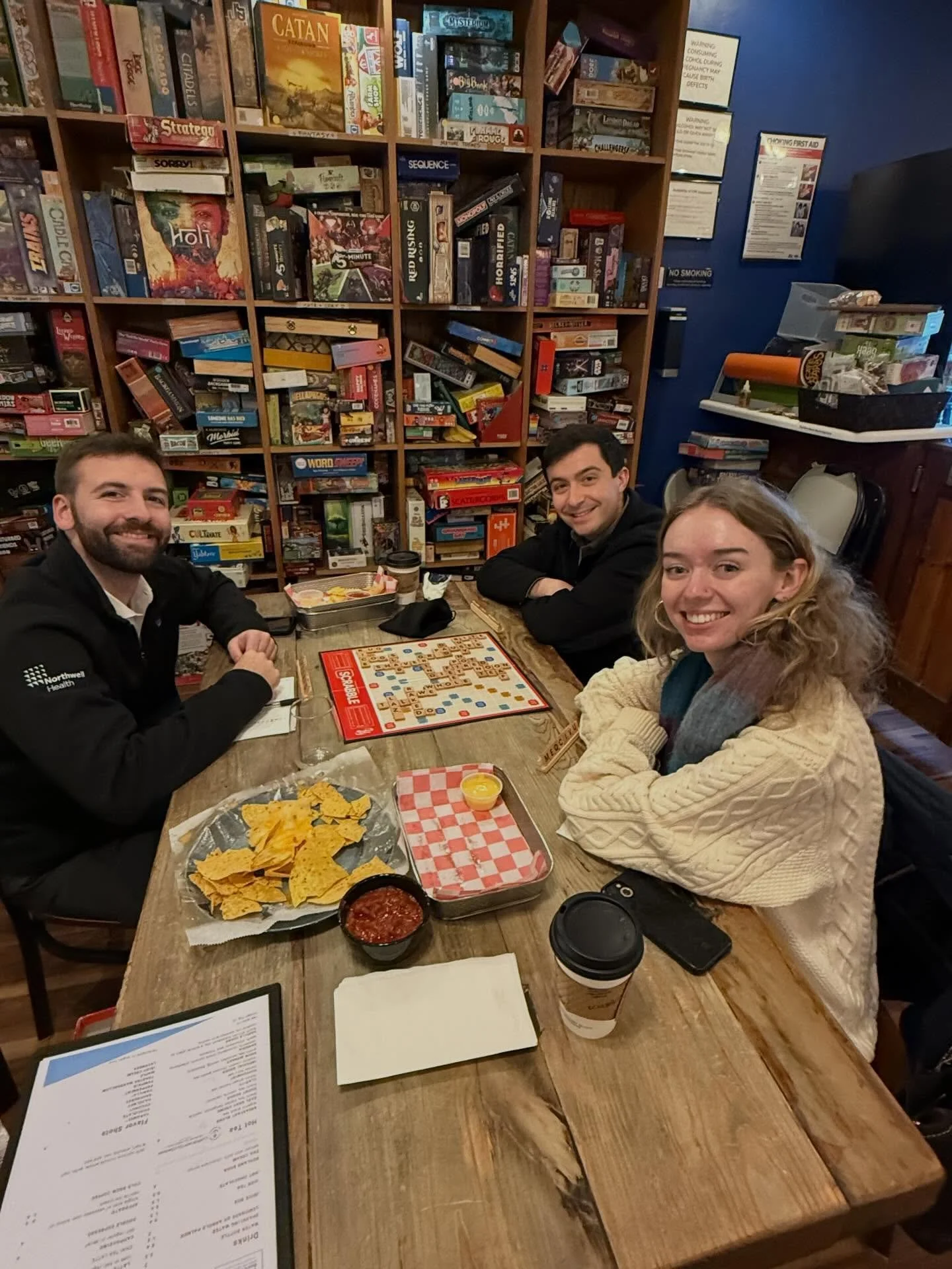 Playing some OG Scrabble. Love the classics!

#scrabble #flgs #friends #boardgamecafe #longisland