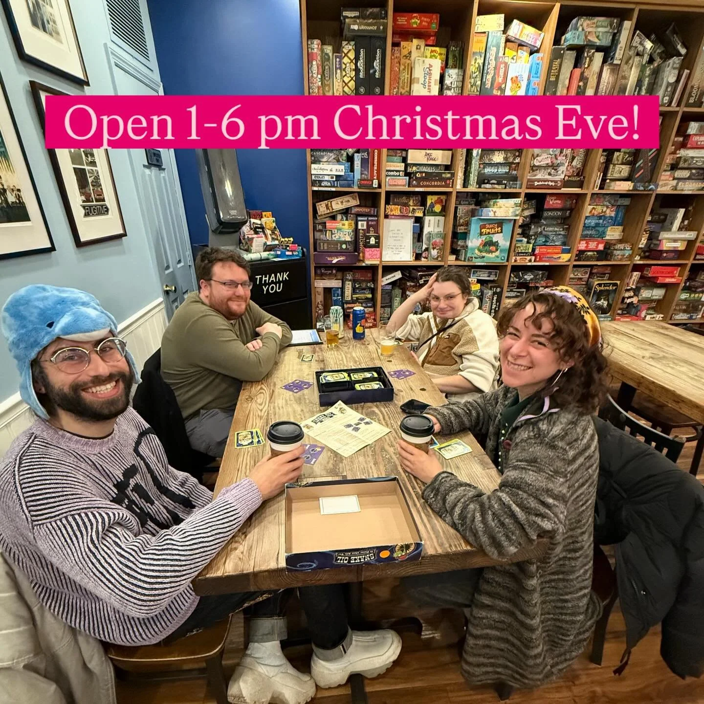 Only last day of shopping! Be sure to shop small!

#flgs #boardgames #christmasshopping #longisland #shopsmall