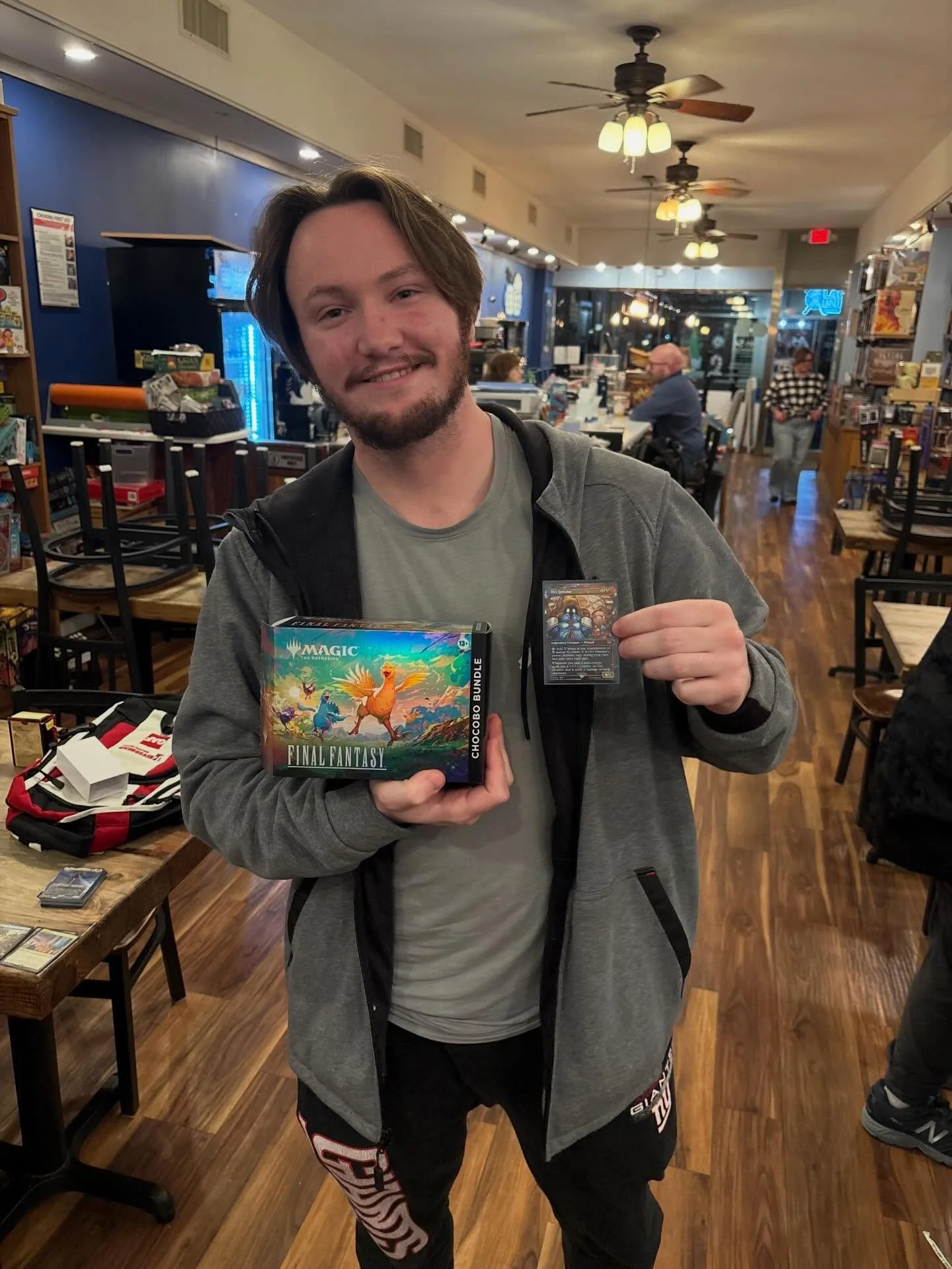 TFW you pull a $200 card at Monday Commander &amp; Casual!

#magicthegathering #lorwyneclipsed #flgs #boardgamecaf&eacute; #longisland