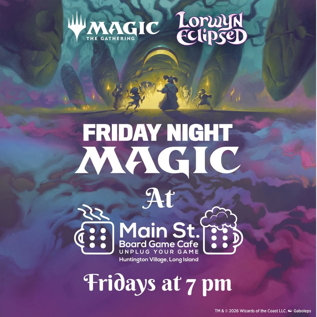 Lorwyn Eclipsed Friday Night Magic Tonight!

#lorwyneclipsed #fridaynightmagic #longisland #flgs #boardgames