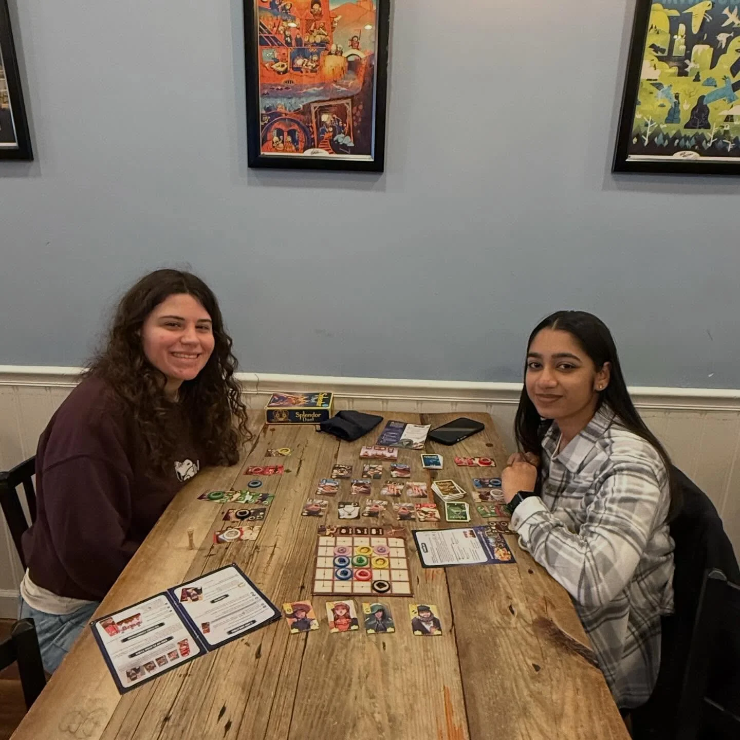 Splendor Duel! We love the two-player versions of our favorite games!

#boardgames #longisland #flgs #boardgamecafe #besties