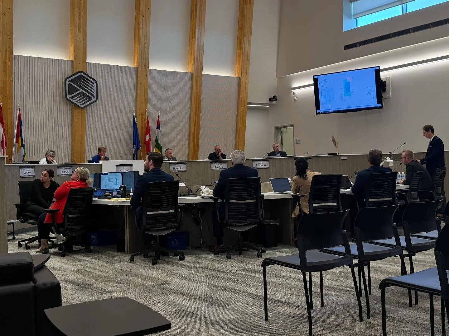 At today’s governance meeting council discussed golf carts on public roads in some of our communities. While some wanted admin to come up with a feasibility report before public engagement others wanted to do everything all at once…not s