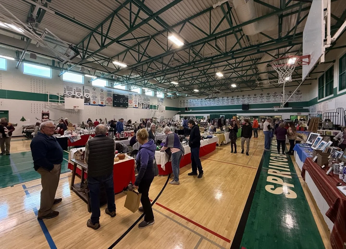 Always love checking out a good craft show. Springbank&rsquo;s is always one of the first and features local honey from Jumping Pound, @ceramicsbysimone and lots of other home made goodies!