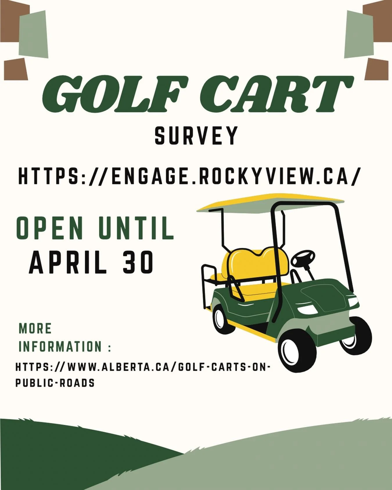 Rocky View County is proposing allowing golf carts in Harmony and Langdon. The survey is open now, so have your say and fill it out. The minimum age of operators would be 14. The top question on my mind is why would we add to enforcement&rsquo;s plat