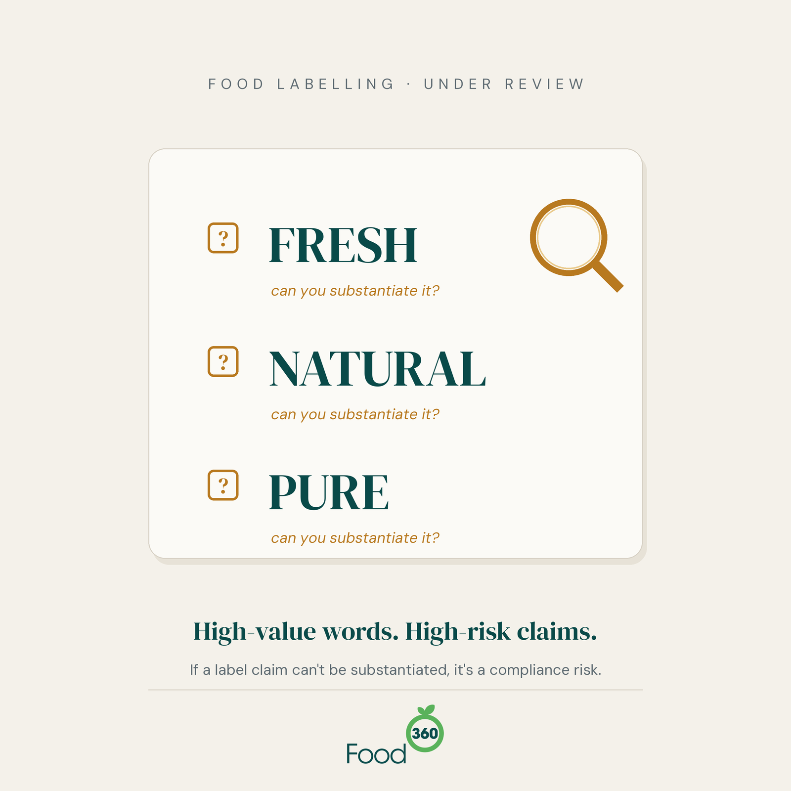 Fresh and Other High-Return, High-Risk Food Claims: What the Lactalis ACCC Penalties Mean for Labelling