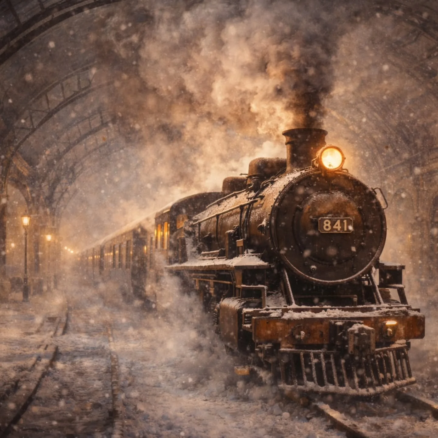 She has rumbled out of the station. I hope you'll join me on this leg of the journey. 

The 841 Nostalgia: A collection of poetry
 https://www.amazon.com/dp/B0G82KHXH4?ref_=cm_sw_r_ffobk_apan_dp_14HDAPNBN3H23JYD6EAW_2&amp;bestFormat=true