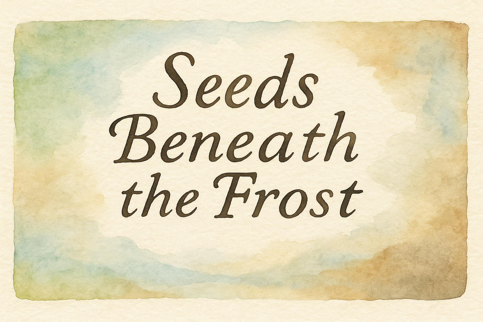Seeds Beneath the Frost
