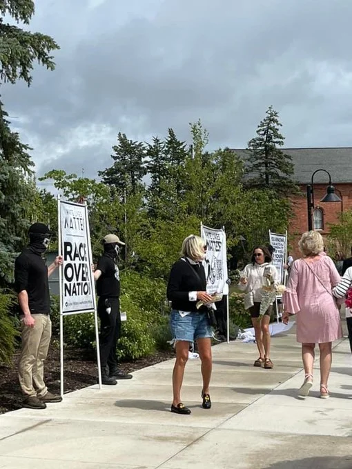 8/17/24 Second white supremacist demo in Livco
