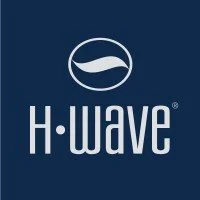 H-Wave logo with a stylized wave icon above the text