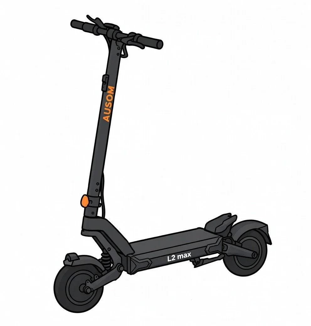 Ausom L2 Max Dual Motor Electric Scooter