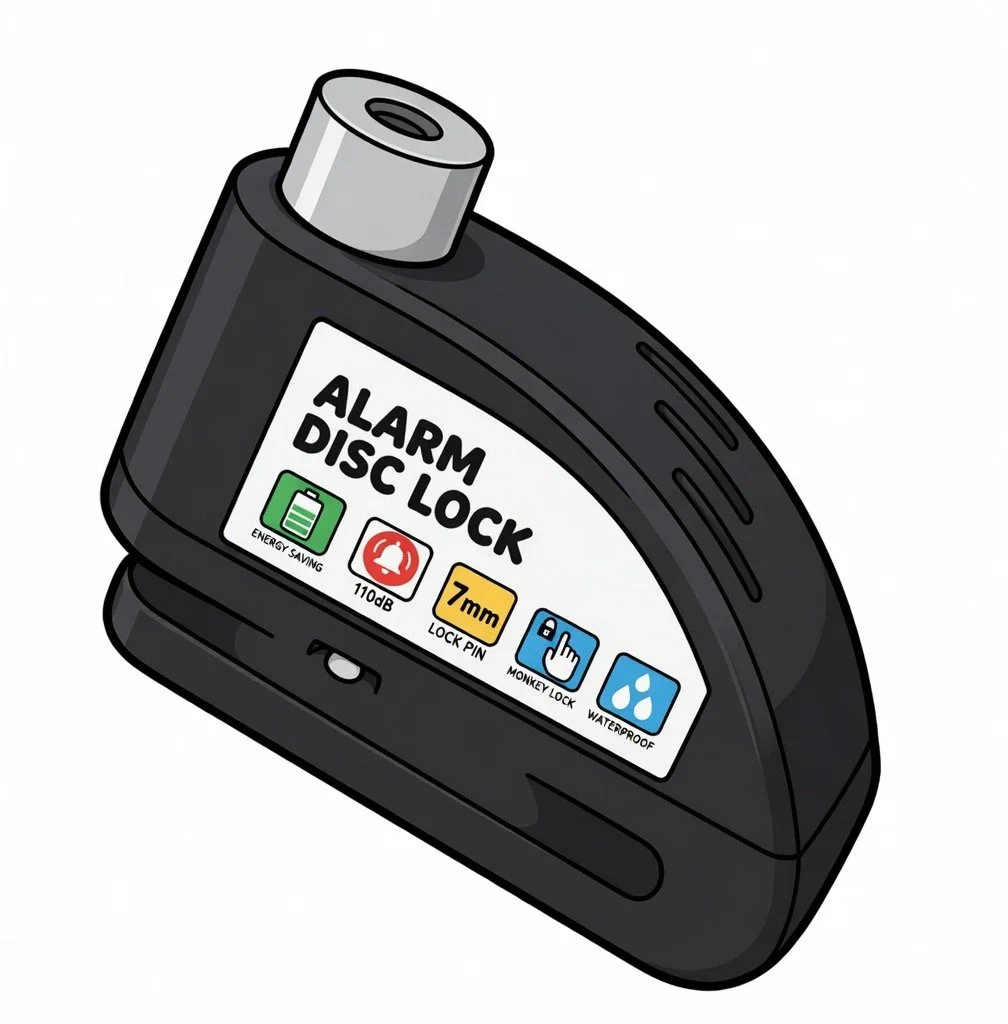 Disc Lock Alarm System