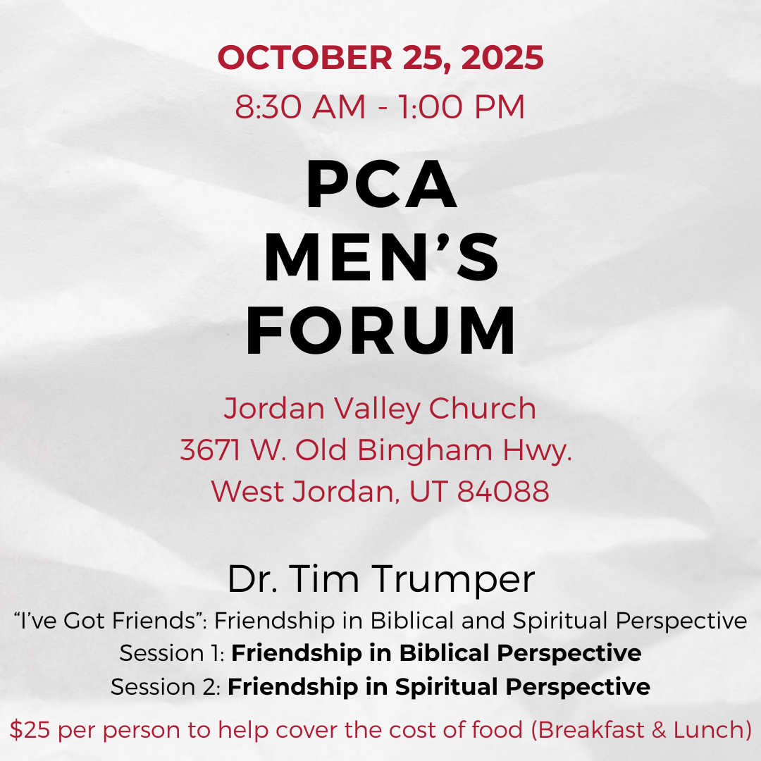 PCA Men's Fall Forum