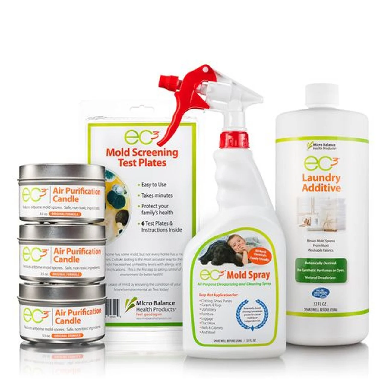 Micro Balance Health Products offers clean, non-toxic tools and formulations designed to support your environment and your body as you heal from mold and environmental stressors. Their products include air- and home-care solutions, laundry additives,