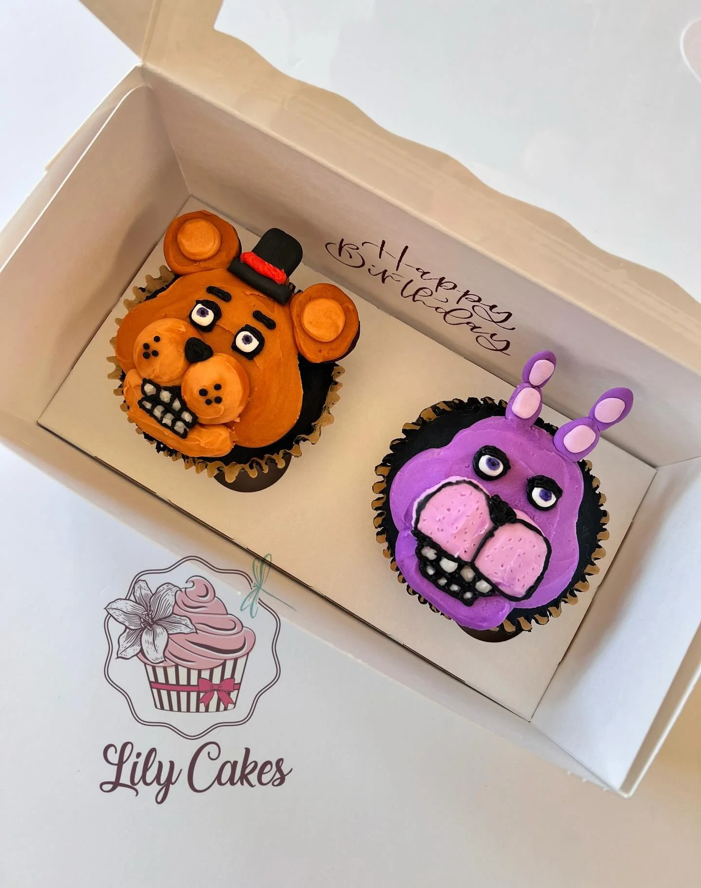 This weekend is our son Santiago&rsquo;s 12th birthday!! 🎉 We are so excited to celebrate with him... and of course I had to make cupcakes of his favorite character ( Five Nights At Freddy&rsquo;s)They will be a surprise for him so I can&rsquo;t wai