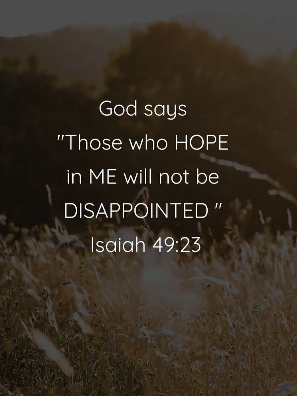 God is present in times of need. 🤍🙌🏻
When you feel like your life is falling apart.. Have hope! 
God knows your difficult situation and will be by your side to meet all your real and legitimate needs. Give glory to Jesus now! Because when we are w