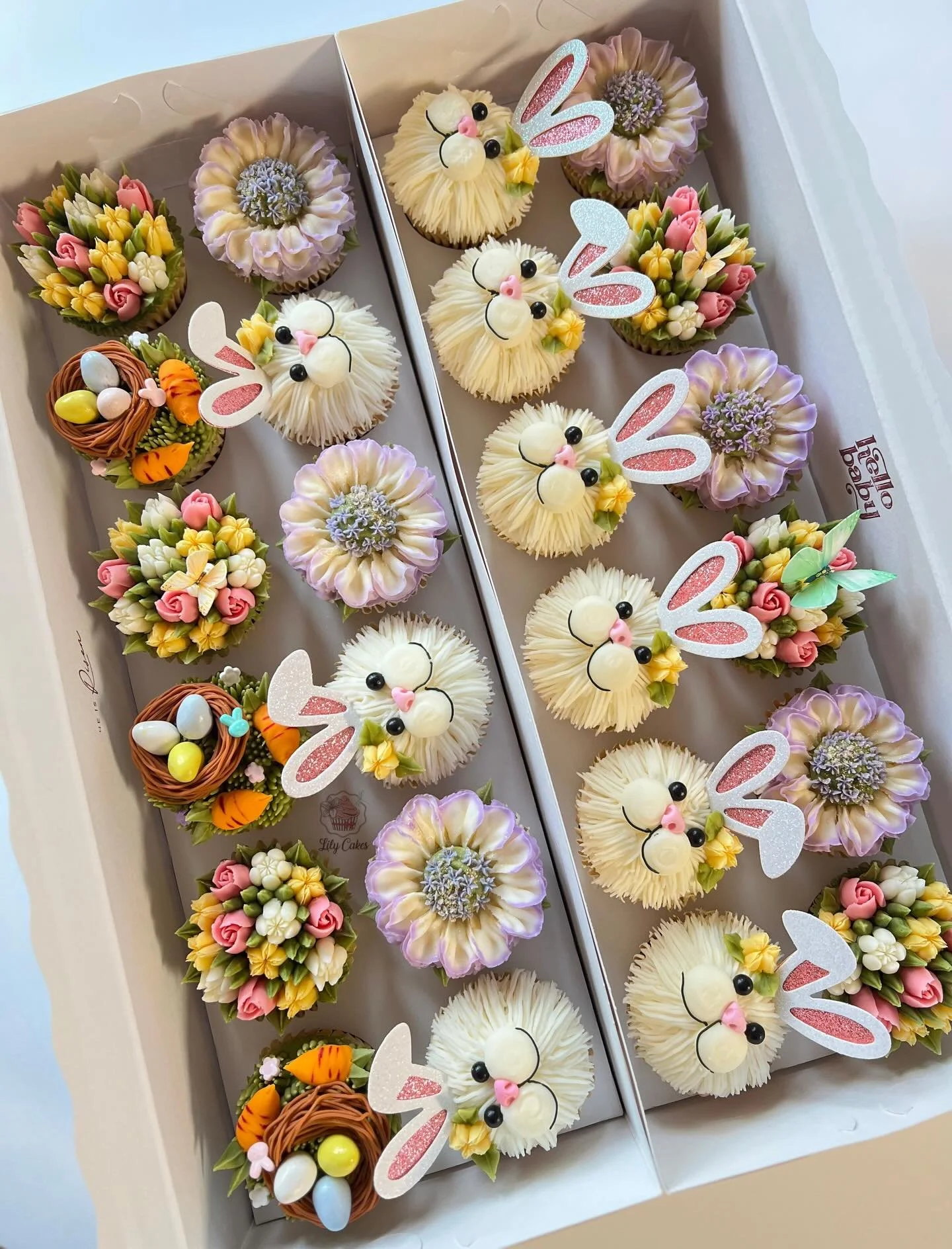 🐇🥕🌸Some bunny loves you!! 🐇🥕🌸

#lilycakestylertx #buttercream #cupcakes #easterweekend
