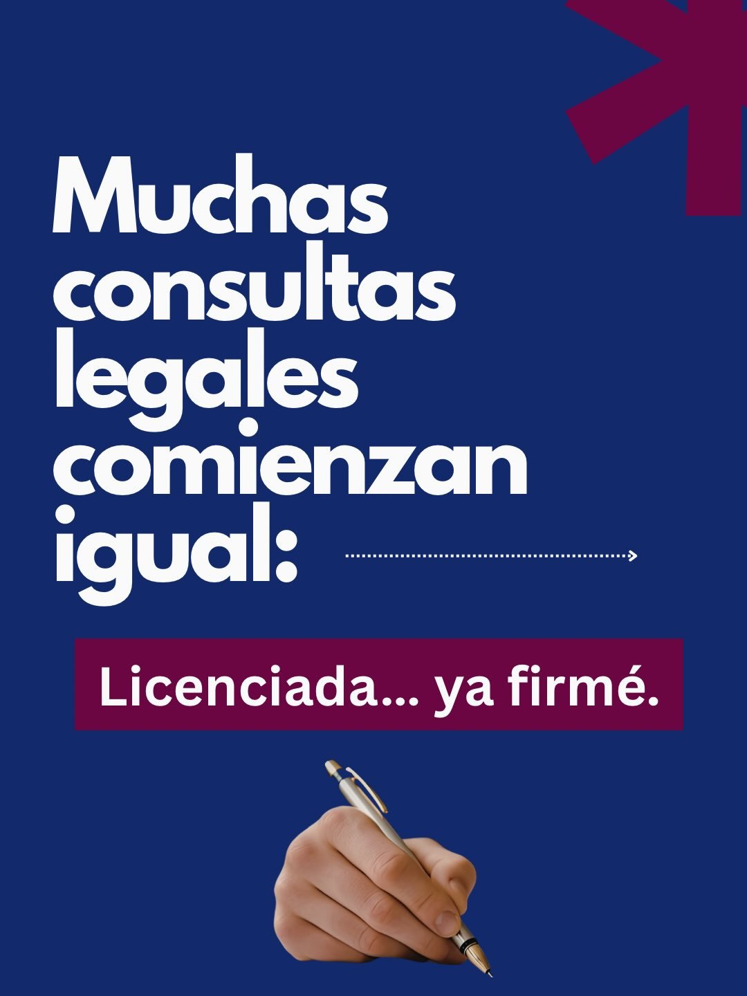 &ldquo;Licenciada&hellip; ya firm&eacute;.&rdquo;

Esa es una de las frases que m&aacute;s escuchamos en Sarriera Law.

Muchas veces las personas buscan orientaci&oacute;n legal despu&eacute;s de haber firmado, cuando ya existen obligaciones, penalid