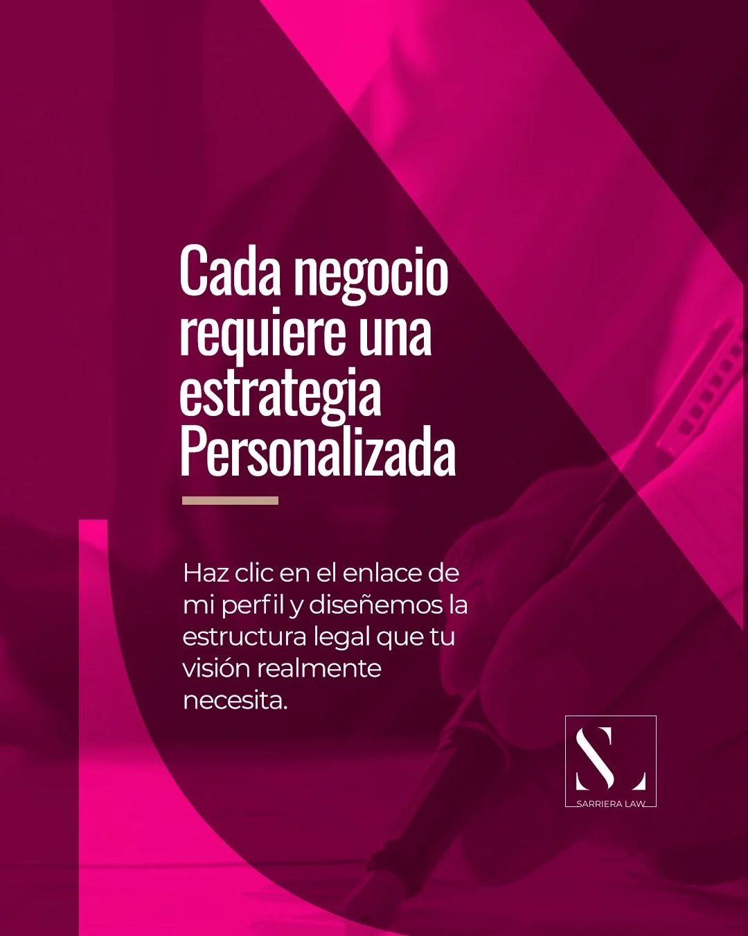 Tu negocio no tiene que verse como el de nadie m&aacute;s para tener una buena estrategia legal. ⚖️

Mirar otro negocio desde afuera &mdash;o hacer lo que otro hace&mdash; no es suficiente. Cada negocio tiene detr&aacute;s contratos, empleados, socio