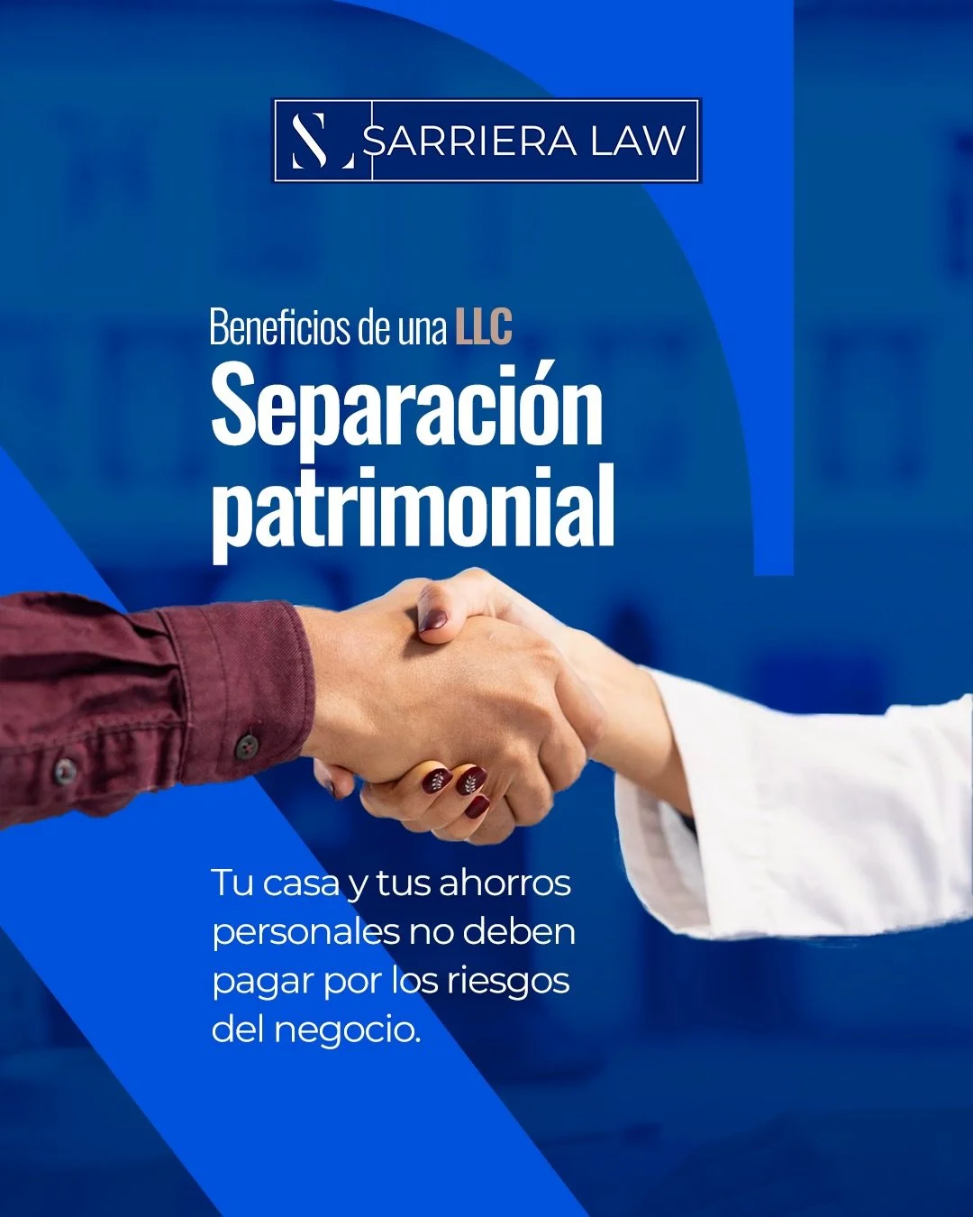 Una LLC no es solo un tr&aacute;mite para &ldquo;tener el negocio registrado&rdquo;. La estructura legal que escoges puede impactar c&oacute;mo administras, proteges y haces crecer tu negocio.

La separaci&oacute;n entre el patrimonio personal y el n