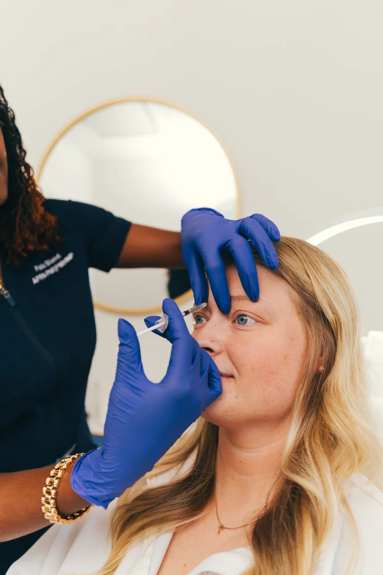 Botox treatment at Infinite Med Spa