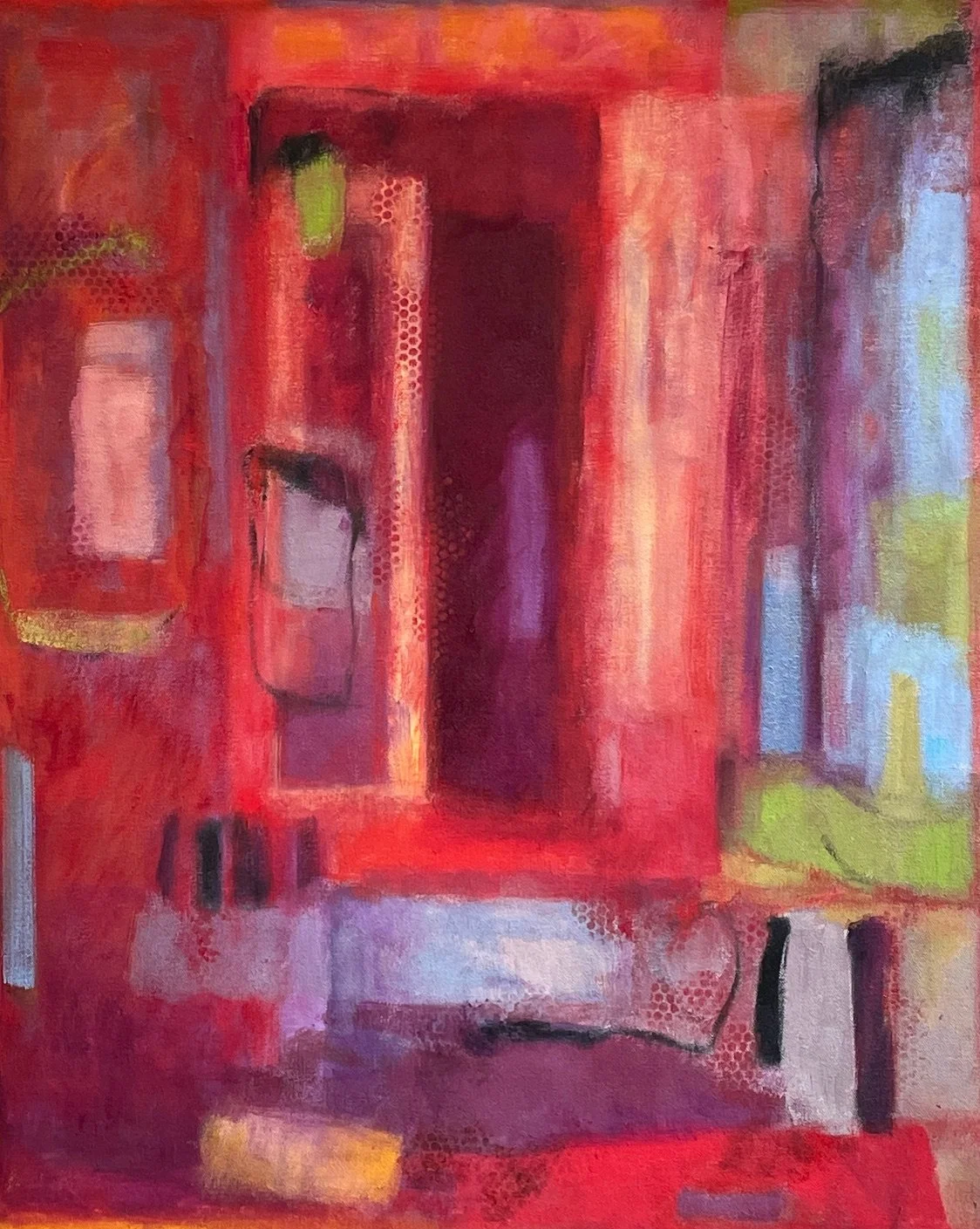 Unknown Space, oil on canvas, 30 x 24