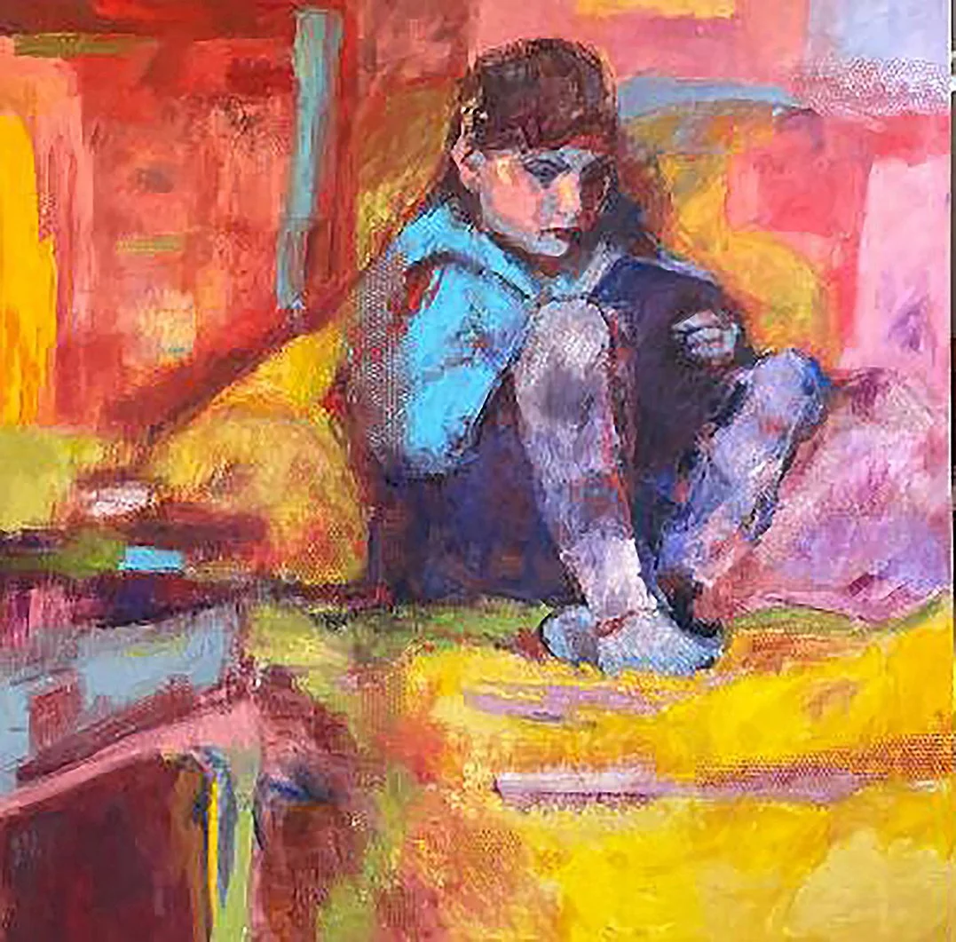 Marin, oil on canvas, 48 x 48