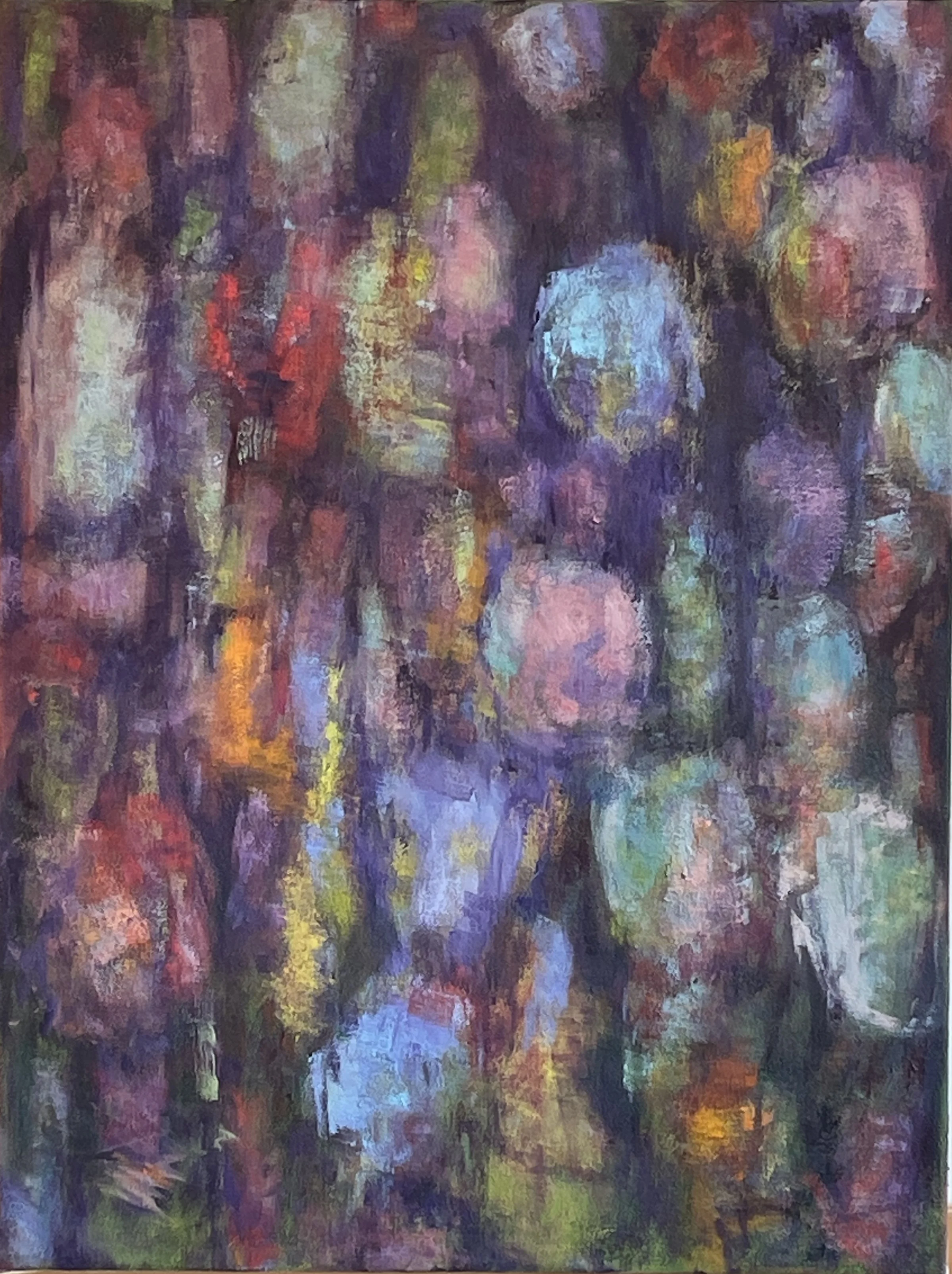 Icelandic Drip, oil on canvas, 24 x 18