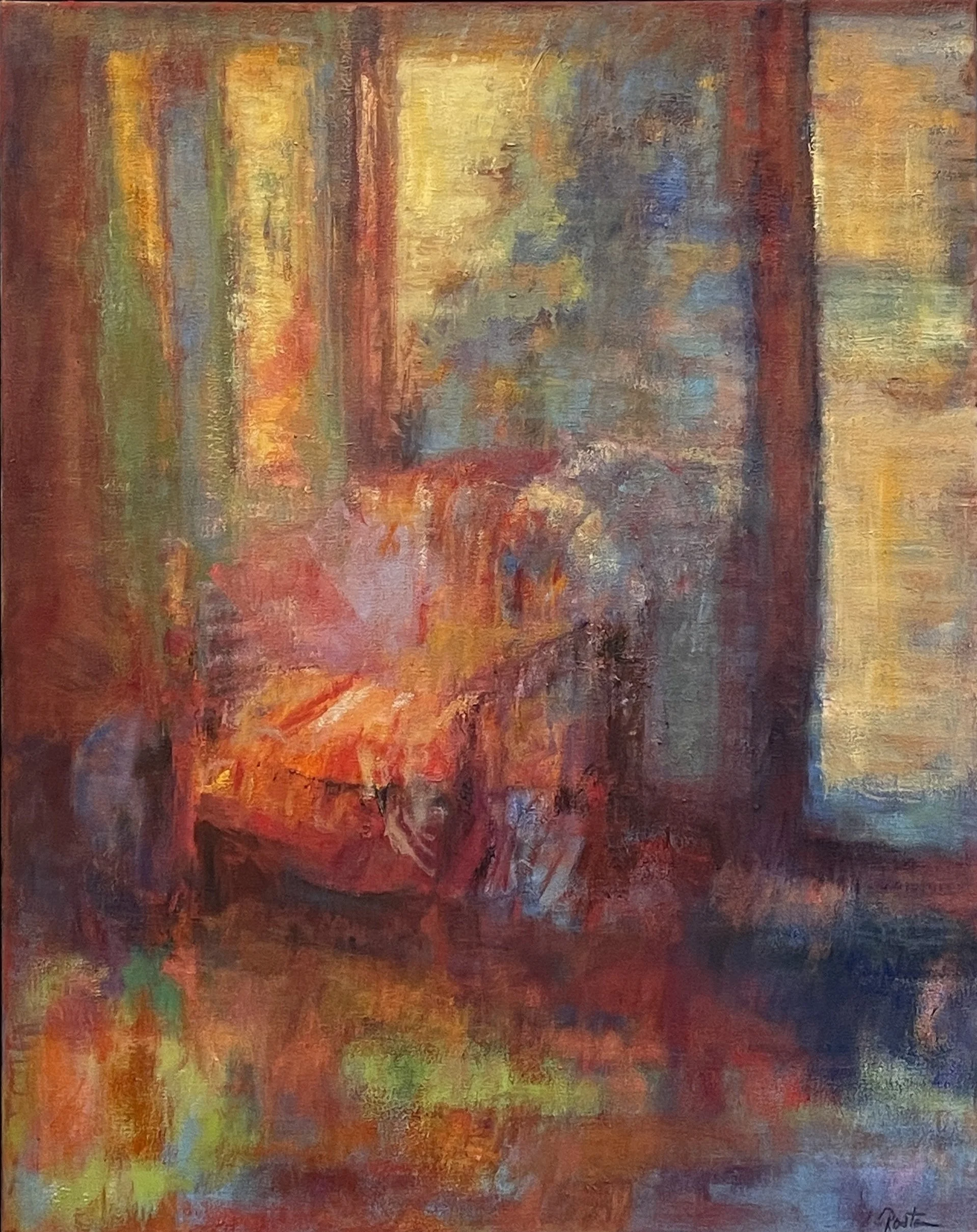 Solace, oil on canvas, 30 x 24