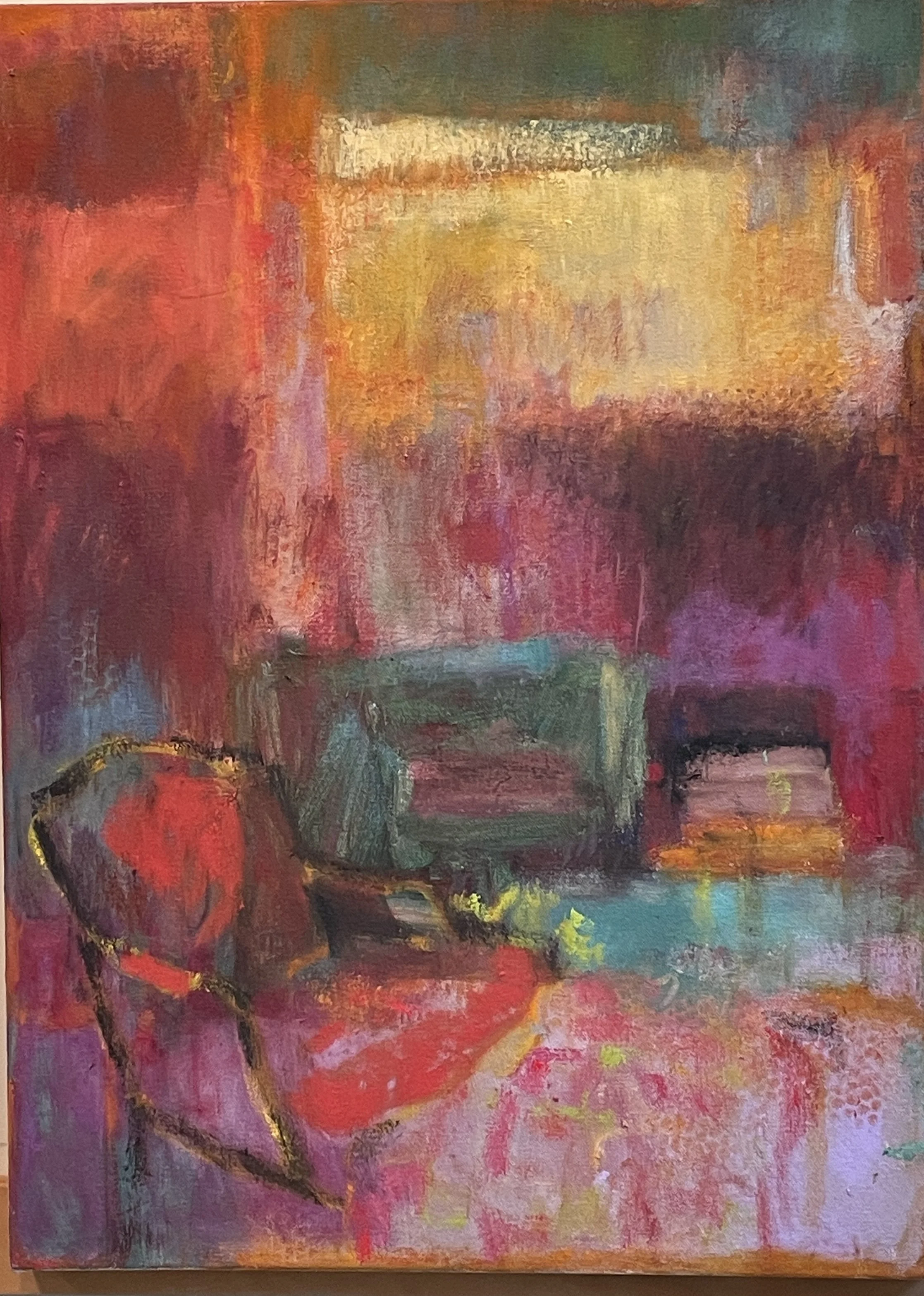 Evening Light, oil on canvas, 25 x 19