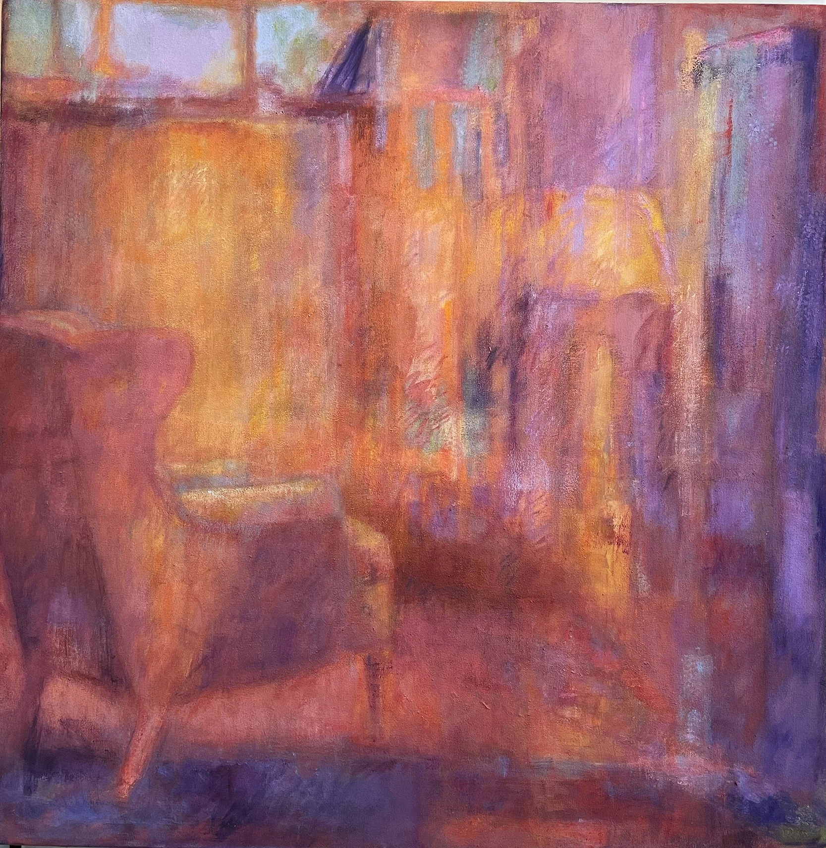 Insight, oil on canvas, 40 x 40